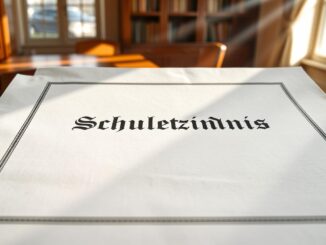 Schulzeugnis